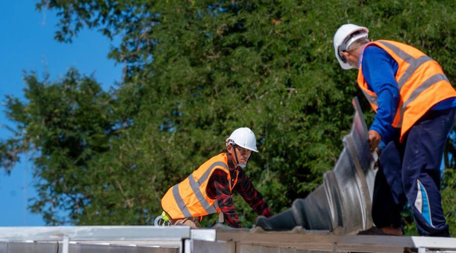 Professional new roof installation services in New Glarus, WI